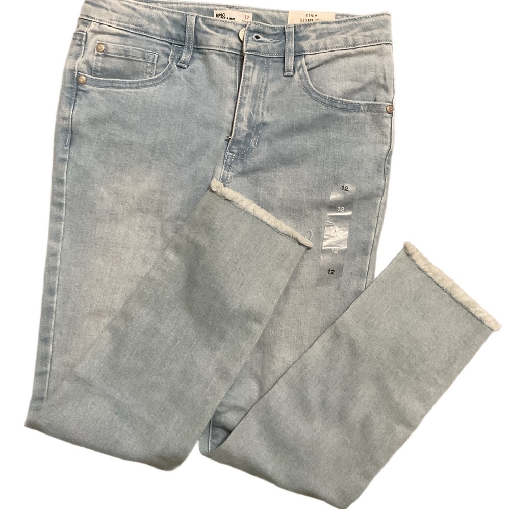 Epic Threads Big Girls Skinny Jeans, Size 12. NWT